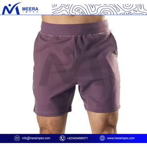 กางเกงขาสั้นผู้ชายแห้งเร็วระบายอากาศน้ำหนักเบาสวมใส่สบายสำหรับฝึกซ้อมยิมวิ่งฟิตเนสกีฬาโลโก้ตามสั่ง - Product Image 3