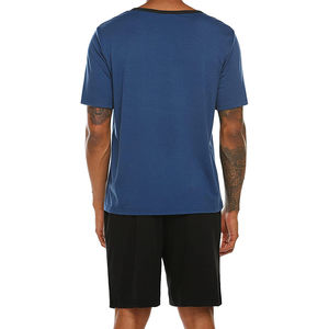 Offre Spéciale grande taille hommes décontracté ensembles courts personnalisé été deux pièces respirant doux brodé Shorts Option pour grande taille - Product Image 4