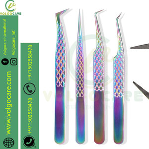 2024 ensemble de 6 pinces à souder inversées en céramique de précision fabriquées avec des pointes pointues et incurvées en acier inoxydable ensemble de pinces à épiler - Product Image 4