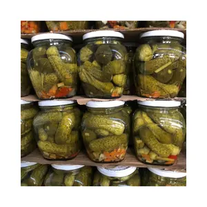 Köstliche asiatische Gurken gurke in Flaschen WETTBEWERBS PREIS-PICKLED GHERKIN - BABY CUCUMBER IN VIETNAM