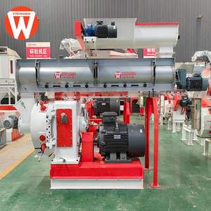 Machine de production de granulés d'aliments pour animaux de 5 tonnes par heure, 220V 380V 415V 60HZ 50HZ, avec certifications CE ISO SGS - Product Image 2