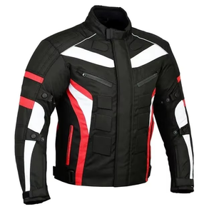 Vestes de moto en cuir véritable respirantes imprimées pour l'hiver, grandes tailles, avec logo personnalisé, couleurs et designs - Service OEM - Product Image 3