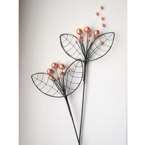 Adorno Navideño de Hierro Forjado para Árbol de Navidad, Acabado Negro Antiguo, Decoración Navideña para el Hogar - Product Image 2