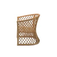 Fauteuil en rotin classique élégant coussin confortable chaise de loisirs au design traditionnel pour la maison meubles de salon les plus populaires