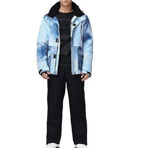 Heavy Duty Men Ski <b>Suit</b> Waterproof <b>Snow</b> Wear Set For Extreme Cold Weather Conditions Men Ski <b>Suit</b> - Product Image 2