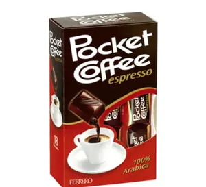 Venta caliente Private Label Mix Instant Ferrero Pocket Coffee con crema y azúcar