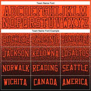 Sudadera con capucha de bolsillo de lana de sublimación térmica con degradado naranja vibrante para todo tipo de clima, comodidad de invierno, logotipo de equipo personalizado, estampado de números 100% - Product Image 5