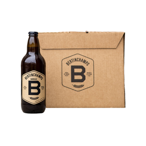 Pack 12X50 Cl Bière Barrique Bertinchamps Edition Limitée Belgique Brasserie Locale Authentique Alcool Étiquette Blanche Bouteille de Brassage Bière - Product Image 4
