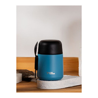 Ensemble d'alimentation pour bébé 500 ml sans BPA, à débit rapide, avec thermos pour garder les boissons chaudes/froides et les glaçons congelés pendant 48 heures, pour les bébés de 0 à 12 mois