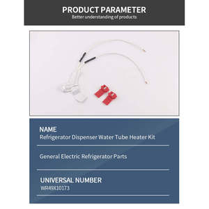 WR49X10173 Nuevo Kit de Calentador de Tubo de Agua para Dispensador de Refrigerador General Electric y Kenmore, Reemplaza PS1766223 - Product Image 2