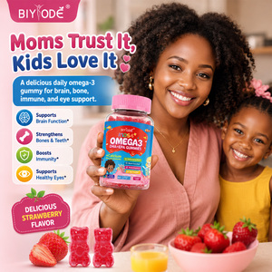 Multivitamines en Gommes BIYODE pour Enfants : Soutien de la Santé Oculaire, Osseuse et Cérébrale (DHA, EPA, Oméga-3) - Product Image 2