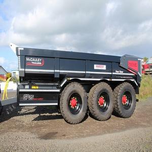 Remorque à benne basculante de ferme de qualité supérieure 4x4 capacité de 3 tonnes remorque à benne basculante hydraulique en gros disponible maintenant - Product Image 2