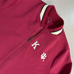 Veste de survêtement en molleton de coton personnalisée Kapa Alpha Psi |   Veste Athlétique Grecque avec Logos Brodés - Product Image 3