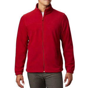 Men's Customized Colors Performance Woolen Jacket | 240 GSM <b>Thermal</b> Mid-Layer | OEM Custom Waterproof Embroidery Front - Product Image 1