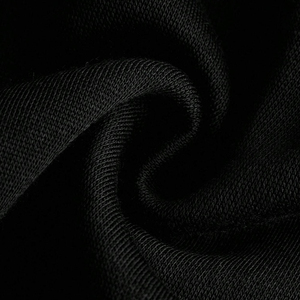 Alta calidad de los hombres de algodón Terry Oversize Pullover Hoodie invierno Casual Wear Rhinestone detalle francés bordado al por mayor - Product Image 5