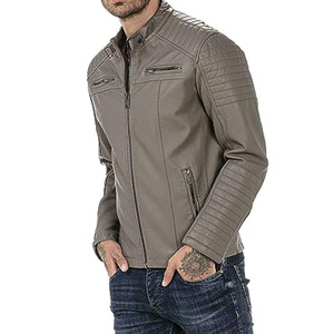 Meilleur prix Veste en cuir de mouton de haute qualité pour hommes personnalisée Veste de mode d'hiver Fabriqué au Pakistan - Product Image 6