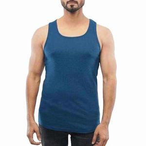 Débardeurs personnalisés unisexes Chemise de sport sans manches en coton doux pour hommes et femmes | Gilet d'entraînement d'été | Vente en gros OEM/ODM - Product Image 6