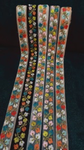 Tissu en dentelle brodée écologique de haute qualité Garnitures en dentelle florale en gros personnalisées pour vêtements robes de mariée Bonnes chaussures Sacs - Product Image 3