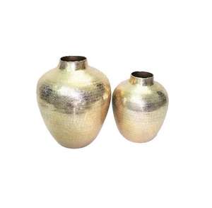 Florero de Metal Moderno con Acabado Liso, Ideal PARA EL Hogar, Sala de Estar, Boda, Oficina, Decoración de Mesa y Regalos - Product Image 2