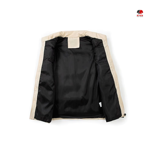 Gilet matelassé décontracté pour homme Ryan Pro Gear, imperméable, respirant, col montant, fermeture éclair, logo sur le devant - Product Image 4
