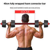 Ensemble d'haltères réglables directement d'usine OEM ODM, poids multiples 10kg 15kg 20kg 30kg 40kg, équipement de fitness pour la maison, vente en gros