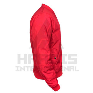 Equipo personalizado Letterman alta calidad moda hombres invierno bombardero chaqueta de invierno chaqueta de Bombardero - Product Image 3