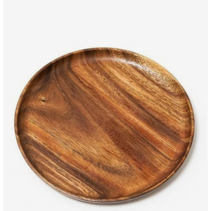 Vente en gros de plateaux de service en bois de forme ronde pour accessoires d'ustensiles de cuisine - Product Image 6