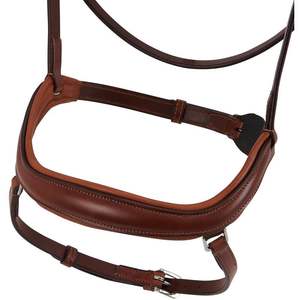 Meilleure nouvelle bride de cheval DELUXE en cuir surélevé anatomique bride en cuir de cheval anatomique - Product Image 2