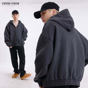 Logo personnalisé unisexe sweats à capuche 320 GSM sweats en gros prix usine confortable chaud en vrac qualité supérieure vêtements de mode - Product Image 3