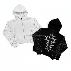 Sweat-shirts tendance pour hommes, parfaits pour un usage quotidien, style streetwear, tenue de mode, coton mélangé basique - Product Image 3