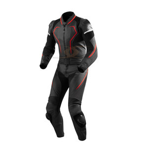 Combinaison de moto en cuir lourd de haute qualité coupe-vent et confortable vêtements de sport de course taille XL pour adultes - Product Image 4