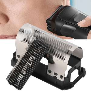 Cabezal de Repuesto para Afeitadora Eléctrica, Cuchilla Doble con Malla, Accesorio para Maquinilla de Afeitar, Fuente de Alimentación USB, Lavable, para Afeitar la Cara y el Cuerpo - Product Image 2