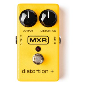 มัลติเอฟเฟคกีตาร์ MXR Distortion+ สีเหลือง M104 - Product Image 1