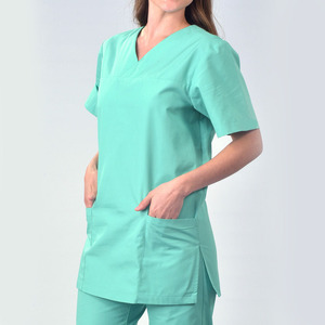 Womens Medical Scrubs Nurse Uniforms <b>Sets</b> Jogger <b>Sets</b> Custom Logo Women Scrub Plus Size <b>Doctor</b> Nursing Hospital Uniforms - Product Image 3