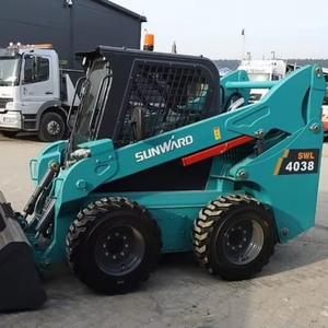 Meilleure qualité Sunward SWL4028 Skid Steer Loader à vendre Chargeuse compacte à usage intensif Machines à bas prix Vente en gros Approvisionnement direct - Product Image 5