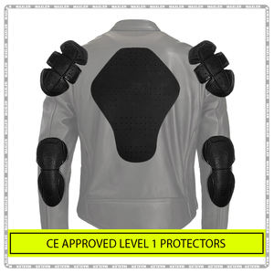 Veste en cuir de moto pour femmes | Veste de motard élégante | Veste d'équitation en cuir durable approuvée CE - Product Image 3