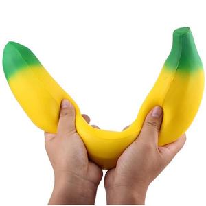 Banana PU foam antistress toys creativo colorato vent ball decompression toy bambini giocattolo per adulti palla antistress - Product Image 4
