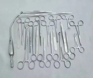 Ensemble d'instruments de chirurgie générale vétérinaire certifiés 23 pièces en acier inoxydable durable et réutilisable - Product Image 2