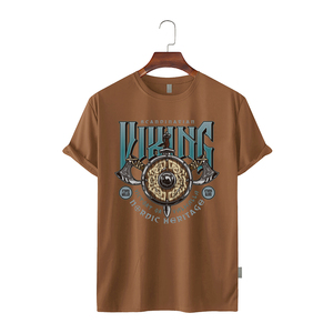 เสื้อยืดลำลองผู้ชายไซส์ใหญ่ พิมพ์ลาย ปี 2026 ผ้าฝ้าย ผลิตโดย OEM ประเทศบังกลาเทศ รับออกแบบลายเสื้อ ผลิตและจำหน่ายเสื้อผ้าราคาส่ง - Product Image 6