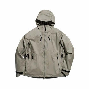 High Quality Custom Logo Solid Pattern Stand Collar <b>Waterproof</b> Zipper Softshell Lightweight Outdoor Winter Wear <b>Warm</b> Jackets Men - Product Image 2