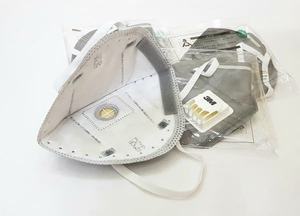 Masque jetable 3M 9541V KN95 en tissu non tissé avec valve respiratoire, protection 5 couches, respirabilité supérieure contre les particules nocives - Product Image 5