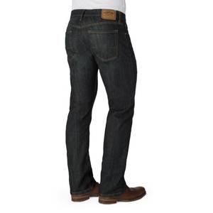 กางเกงยีนส์ผู้ชายทรงตรงสีดำสีเทาเดนิมฤดูร้อน/ฤดูหนาวผ้าฝ้ายระบายอากาศได้ยืดขนาด 40-44 - Product Image 2