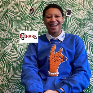 Pull à col rond à manches longues pour femme, personnalisé, bleu d'hiver, sororité Zeta Phi Beta, avec votre propre nom et numéro, en chenille 100% coton - Product Image 4