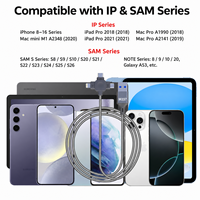 Câble de réparation 3 en 1 W237, câble de données spécial pour le flash DFU d'Apple et le mode de téléchargement Samsung