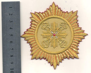 Parches de Tela Bordados a Mano en 3D, Hechos a Medida con Hilo de Bullion, Insignia de Moda Bordada a Mano, Embalaje Personalizado - Product Image 5