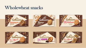 Biscuits aux céréales entières Snack Turco Recette digestive Galbusera 400 g GVerdi Sélection de nourriture italienne Biscuits au blé entier Digestive - Product Image 2