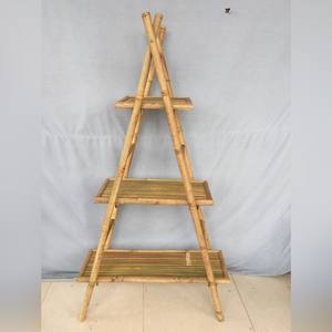 Estante de Bambú Plegable de 5 Niveles para Toallas, Muebles de Bambú, Perchero para Ropa, Soporte para Colgar Ropa, Escalera para Ropa - Product Image 2