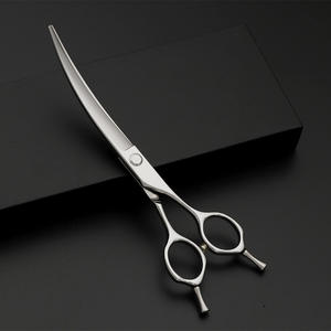 Ciseaux de toilettage pour chiens en acier japonais professionnels de vente chaude meilleure qualité avec ciseaux de coiffeur J2 à pointe pointue - Product Image 2