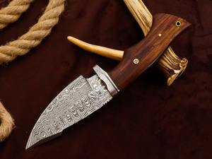 Ensemble de couteaux à éplucher en acier damas faits à la main manche en bois couteaux de poche de chef multi-usages personnalisables couteau qualifié - Product Image 2