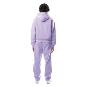 Chándal Unisex de Primera Calidad, Estilo Nuevo, Colores Personalizados, Liso, Holgado, de 2 Piezas, 100% Algodón, 360 Gramos, Lavado Ácido - Product Image 6